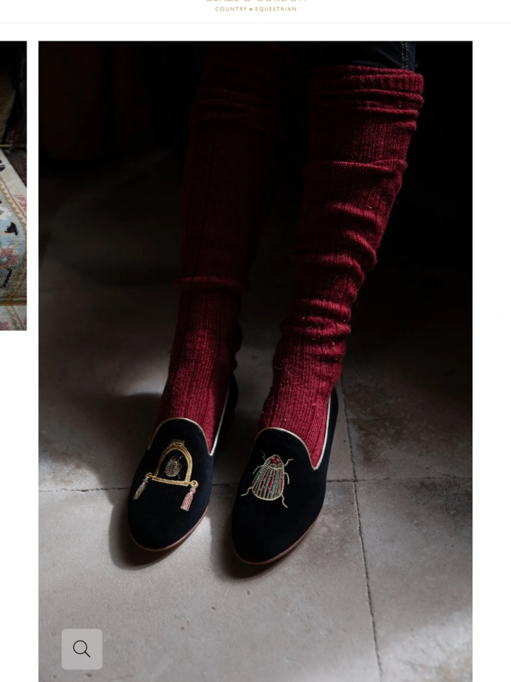 Ronner the Rönner Mimosa Beetle Black & Gold Velvet Loafers retail $322 shoes - Picture 11 of 12